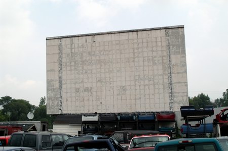 131 Drive-In Theatre - Front Of Screen